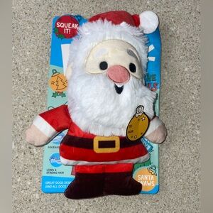 New With Tags 🎅 BARK Deck The Howls Santa Dog Toy